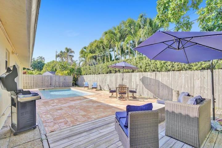 Beautiful 4 Bedrooms/Pool/Walk To Beach Deerfield Beach Extérieur photo