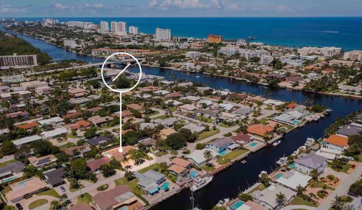 Beautiful 4 Bedrooms/Pool/Walk To Beach Deerfield Beach Extérieur photo
