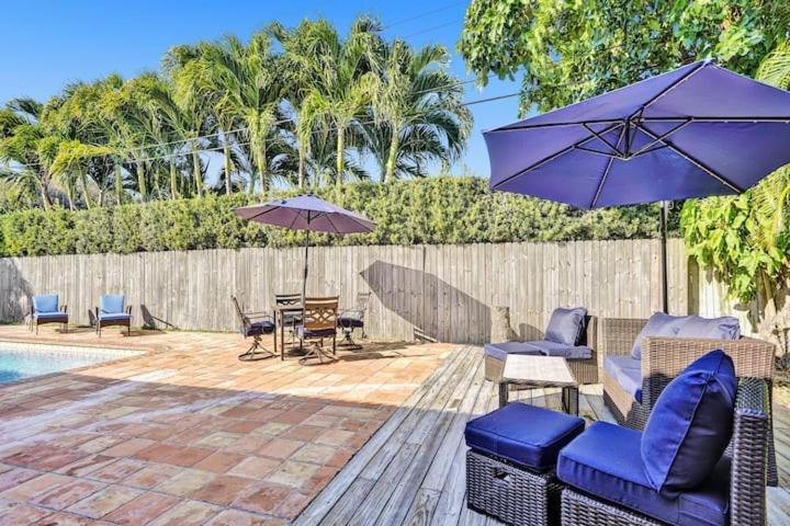 Beautiful 4 Bedrooms/Pool/Walk To Beach Deerfield Beach Extérieur photo